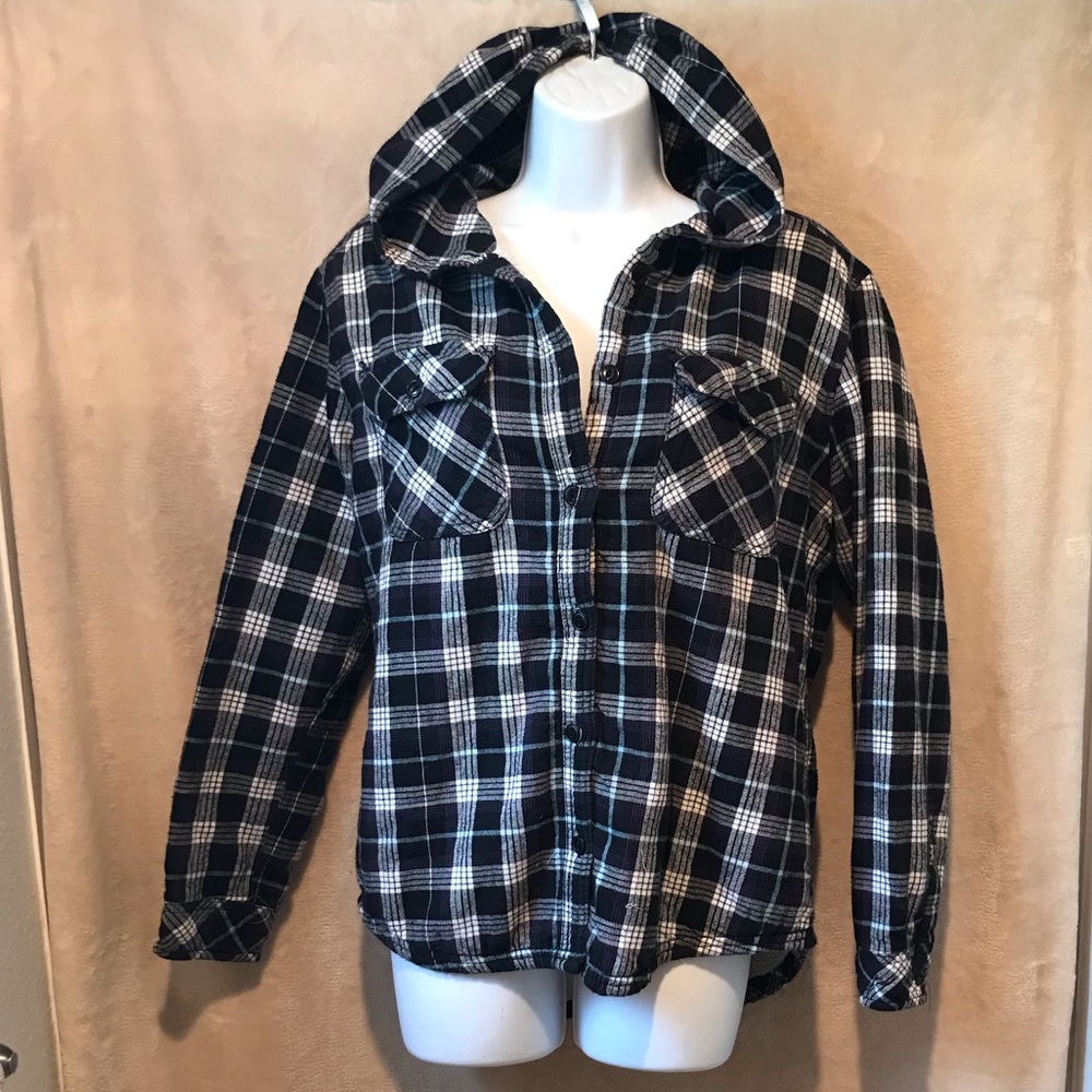 ❤️ WARM FLANNEL PLAID LONG SLEEVE JACKET ❤️